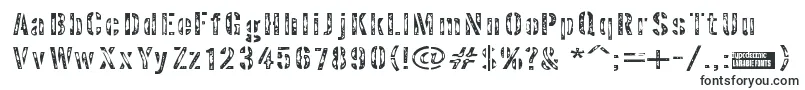 Шрифт Interpla – шрифты с обводкой
