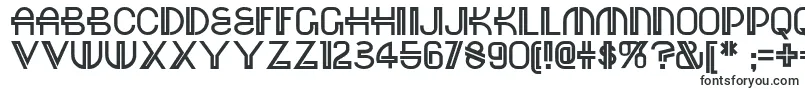 Red Font – Geometric Fonts