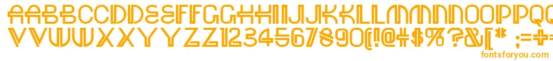 Red Font – Orange Fonts on White Background