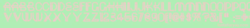 Red Font – Pink Fonts on Green Background