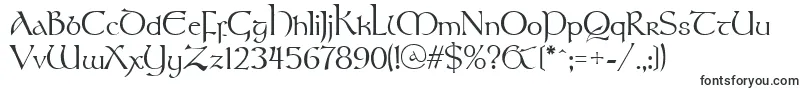 Шрифт Stonehenge – кельтские шрифты