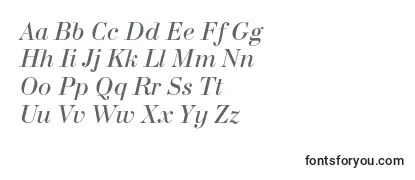 BodonicItalic-fontti