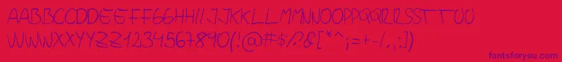 Lisätietoja Jopea302Simple-fontista Jopea302Simple-fontti – violetit fontit punaisella taustalla