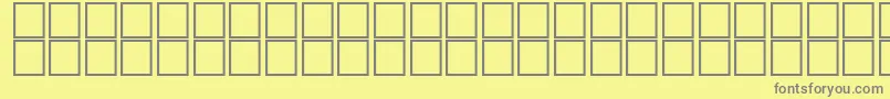 AlMohanadBold Font – Gray Fonts on Yellow Background