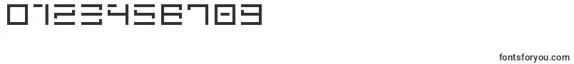 Czcionka GenownV01 – czcionki dla cyfr i liczb