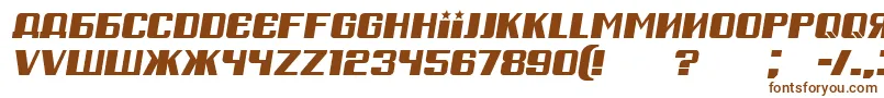 RussianSpringItalic Font – Brown Fonts