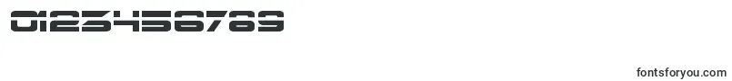 BorgnineRegular Font – Fonts for Numbers and Digits