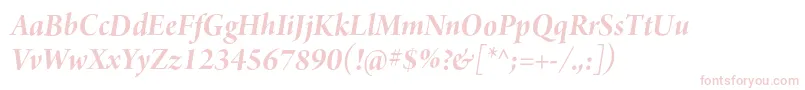 ArnoproBolditalic36pt Font – Pink Fonts