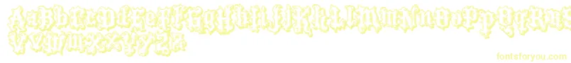 VtksTattooShadow Font – Yellow Fonts