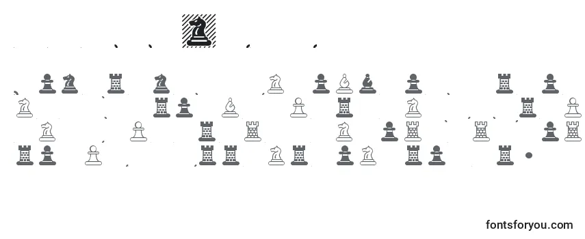 Schriftart ChessMaya