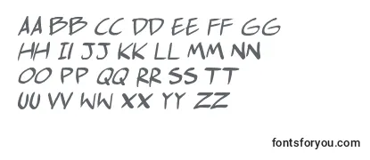Review of the Comichustletbsital Font