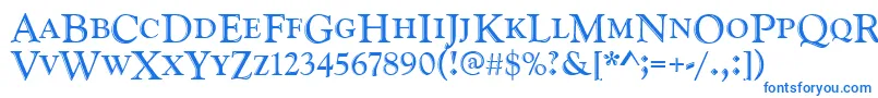 Goudyhandcd Font – Blue Fonts