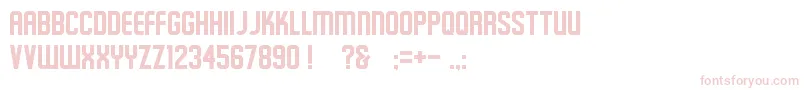 Schluber Font – Pink Fonts on White Background