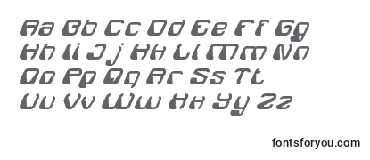 ElectroMagnetItalic Font