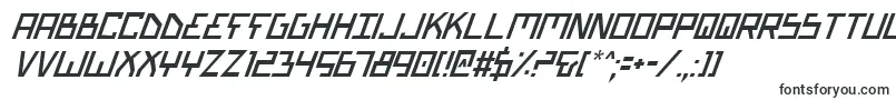 BionicTypeItalic Font – Label Fonts