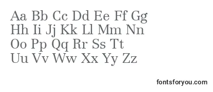 Przegląd czcionki LinotypeCentennialLt45Light
