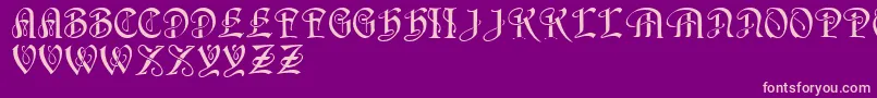 En savoir plus sur la police HorstRegular Police HorstRegular – polices roses sur fond violet