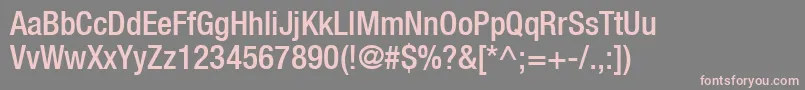 More about Heaveneticacond6Medsh Font Heaveneticacond6Medsh Font – Pink Fonts on Gray Background