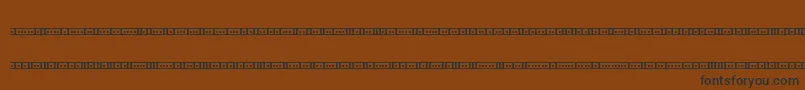Шрифт BinaryX01sBrk – чёрные шрифты на коричневом фоне
