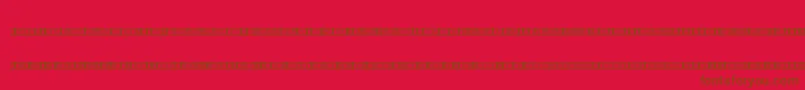 BinaryX01sBrk Font – Brown Fonts on Red Background