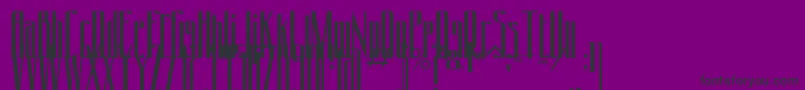 More about Conydecor Font Conydecor Font – Black Fonts on Purple Background
