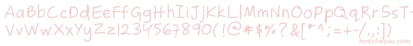 Zakirahscasual Font – Pink Fonts