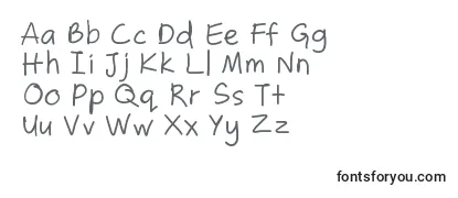 Zakirahscasual Font