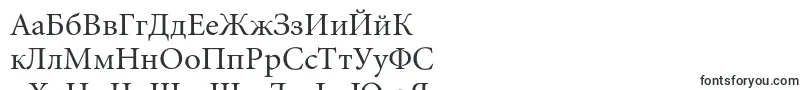 MinioncyrRegular-Schriftart – bulgarische Schriften
