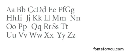 MinioncyrRegular-fontti