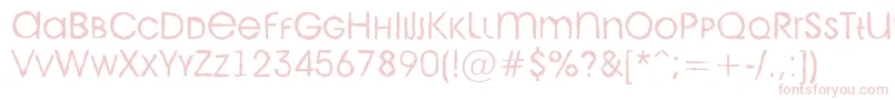 AAvantecpslcbrkLight Font – Pink Fonts