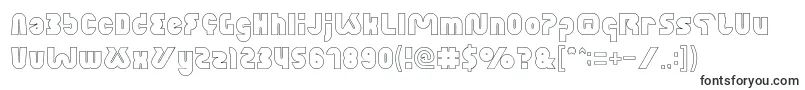 XtremeBikeHollow-Schriftart – OTF-Schriften