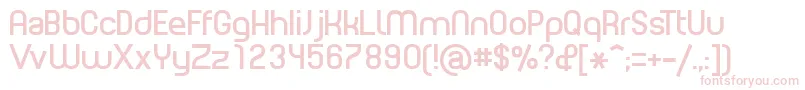 PlanetEstyle Font – Pink Fonts on White Background