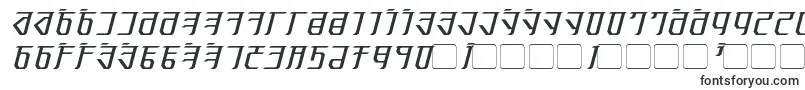 フォントExoditeItalic – Adobe Reader用のフォント