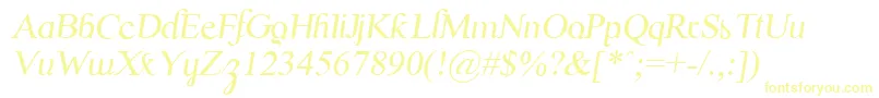 ScrypticaliItalic Font – Yellow Fonts