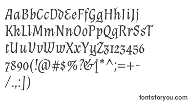 AlmendraItalic font – popular Fonts