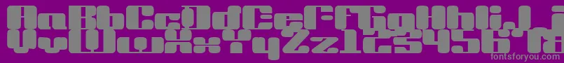 More about Drvinyl Font Drvinyl Font – Gray Fonts on Purple Background