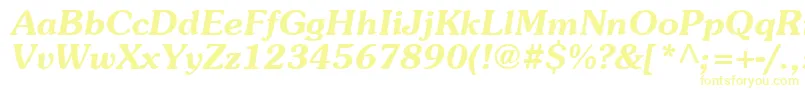 AgpresquireBoldOblique Font – Yellow Fonts