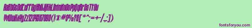 Más sobre la fuente TauerninlinecItalic fuente TauerninlinecItalic – Fuentes Moradas Sobre Fondo Verde