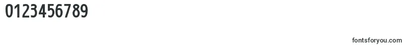 SecessioncBold Font – Fonts for Numbers and Digits