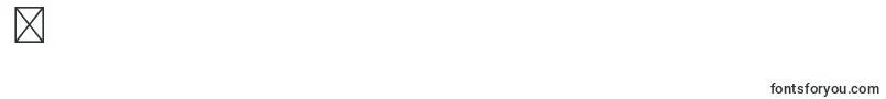 RyodispstdMedium-Schriftart – Schriften für die Ziffer 8