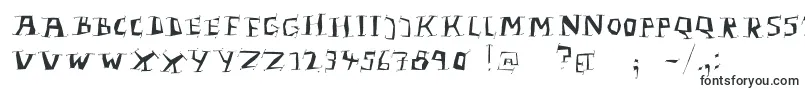 Шрифт LinolphabetBold – шрифты для Манги