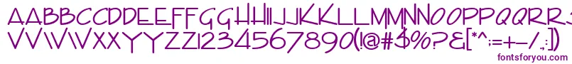 Envision Font – Purple Fonts