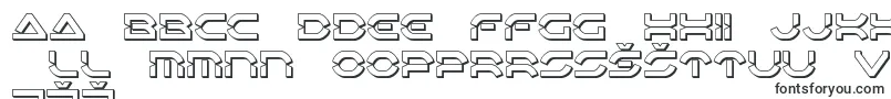 Шрифт Oberondeux3D – латышские шрифты