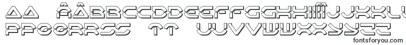 Шрифт Oberondeux3D – румынские шрифты
