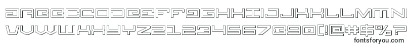 Шрифт Legion3D – 3D шрифты