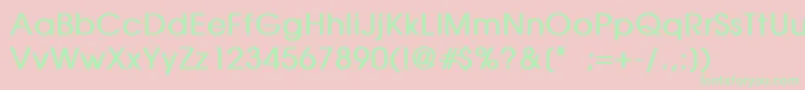 More about AvantgardeBold Font AvantgardeBold Font – Green Fonts on Pink Background