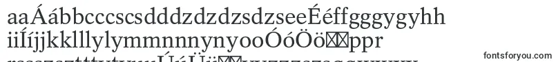 Шрифт RotationltstdRoman – венгерские шрифты