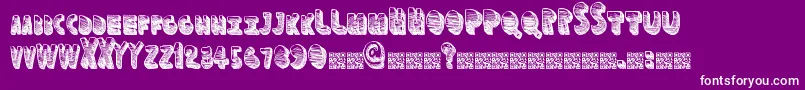 More about Funspace Font Funspace Font – White Fonts on Purple Background