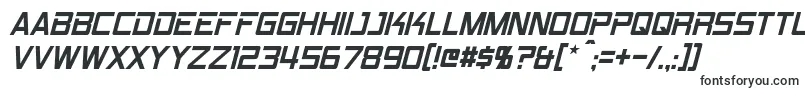 RpmItalic-Schriftart – Quadrocopter-Schriften