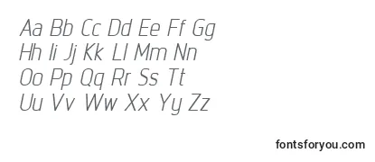IntropolItalic Font